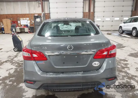 2017 Nissan Sentra Sv from USA, damaged, VIN 3N1AB7AP5HY377768